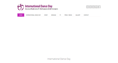Desktop Screenshot of international-dance-day.org